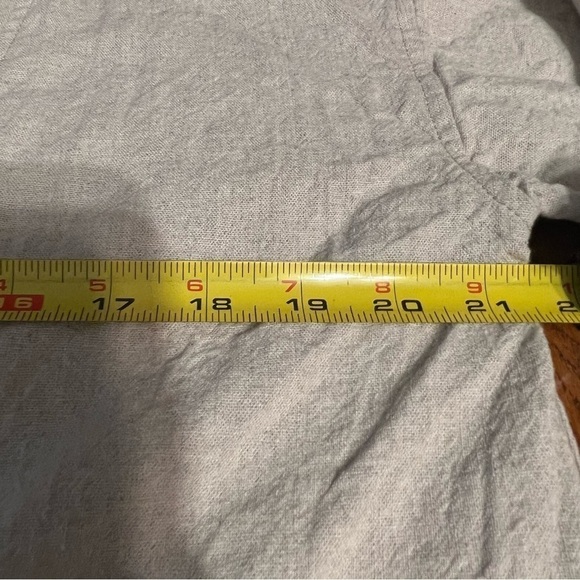 Finery x Proper Linen Blend Kimono Jacket Blazer Sz S Relaxed Fit Lagenlook - Picture 12 of 15